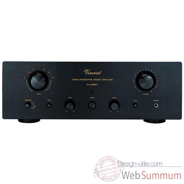 Amplificateur stereo integres Vincent SV-226 MKII Ampli int. Hybr. - Argent - 204182
