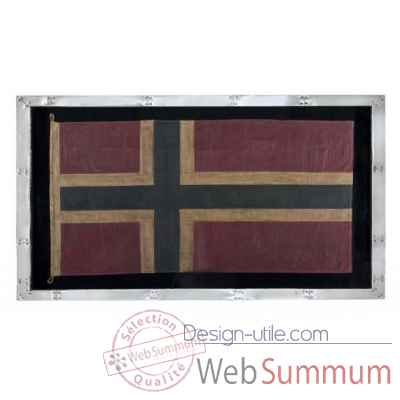 Cadre dakota drapeau norvege cadre en aluminium arteinmotion -qua-dak0086