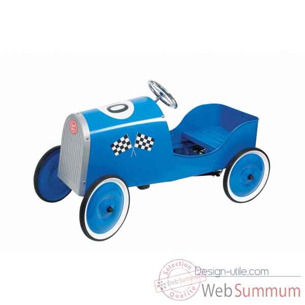 Voiture  pdales voiture de course grand racer bleue toys pure -14095 Jouets Web-Summum