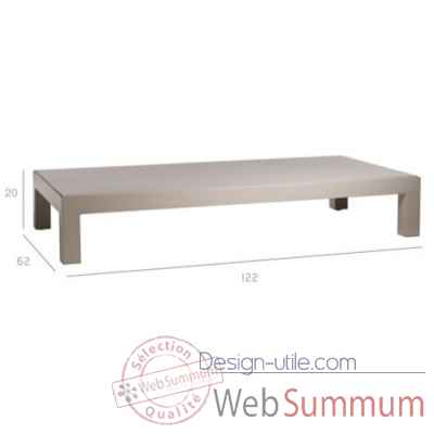 Picass table de salon rectangulaire Tribu -Tribu131