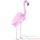 Peluche Flamant rose - Animaux 4777