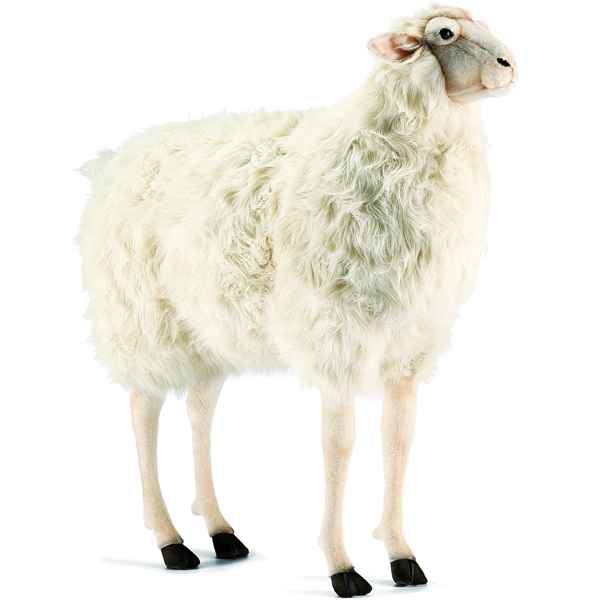 Anima - Peluche mouton debout ecru 100 cm -3660