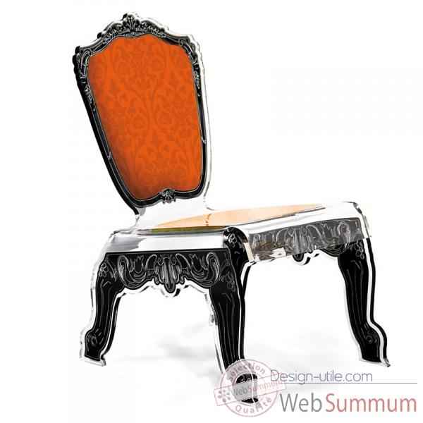 Relax chair baroque orange acrila -rcbo