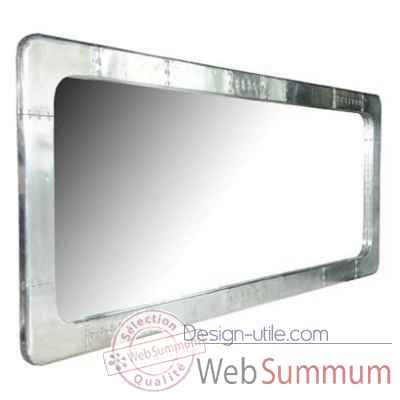 Miroir rectangulaire en aluminium arteinmotion -com-spe0175