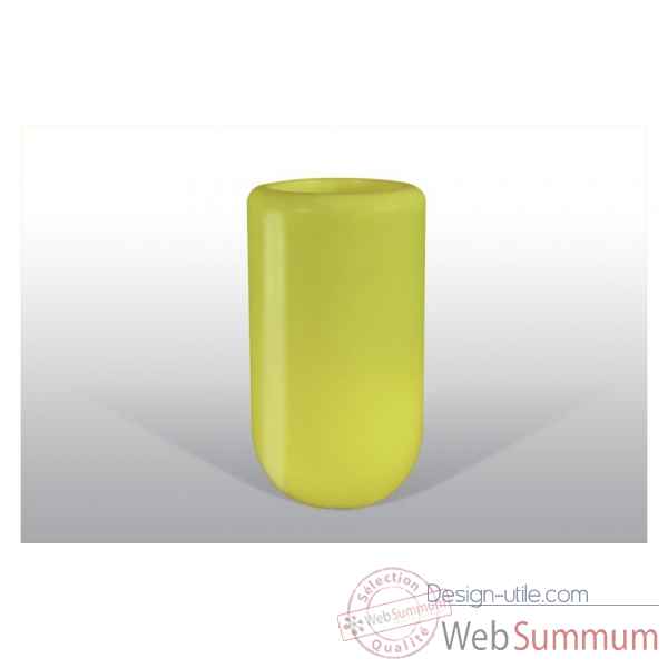 Pot fleu pill 70 cm jaune Bloom -BLOOM55