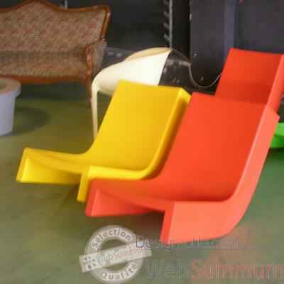 Chaise à bascule Jaune Twist Slide - SD TWS070
