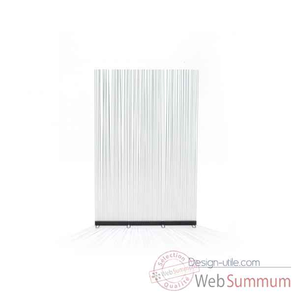 Decoration lumineuse set tryptique bois massif et tiges fibre de verre, blanc Extremis -SB404HD4 + SSGW0418030