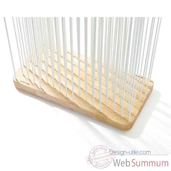 Decoration lumineuse sticks base rubberwood clair 60x30 Extremis -SB63-H