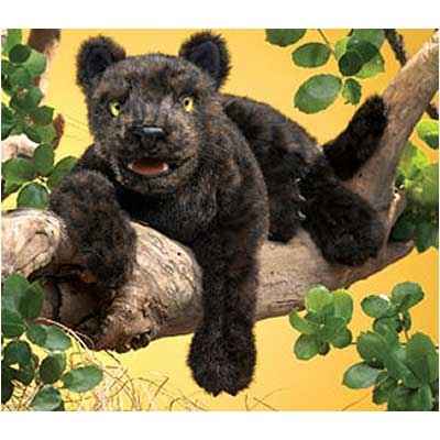 Marionnette panthere noire -2819