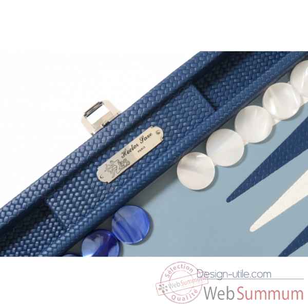 Backgammon camille cuir couture medium gitane -B71L-g -4