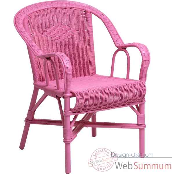Fauteuil Grand Pere - rose trendy KOK 978TR
