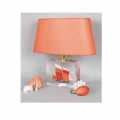 Video Moyenne Lampe Ovale Cancalaise Rouge Abat-jour Ovale Rouge-121