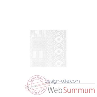 Nappe St Roch ovale Byzance blanc 210x300 -00