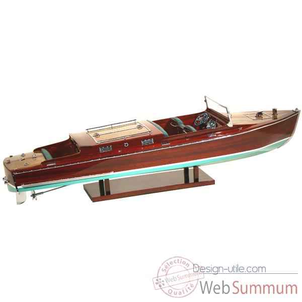 Maquette Runabout Américain-Craft-Collection Riva - R-CRAFT50
