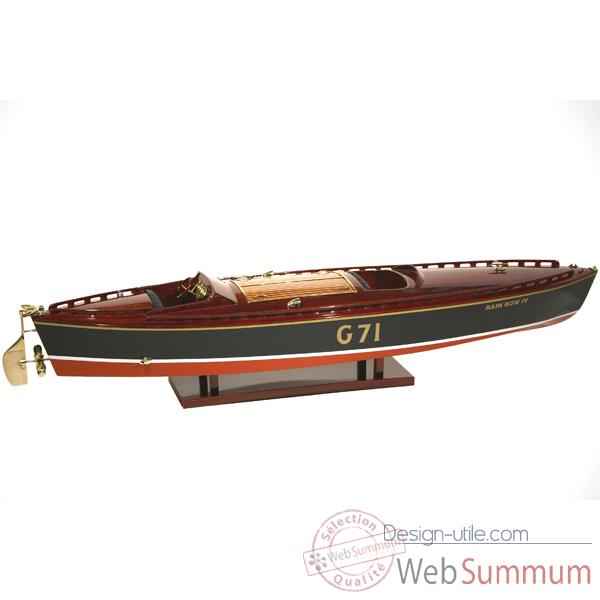 Maquette Runabout Americain-Rainbow IV-Collection Riva - R-RAIN82