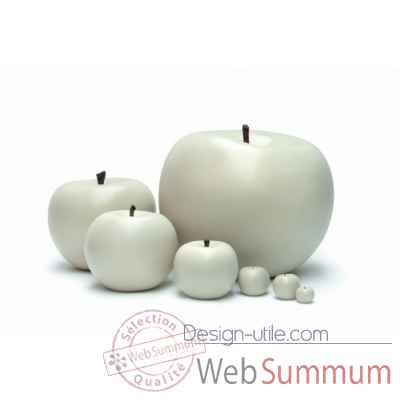 Pomme blanche classique diam 8.5 Cores Da Terra
