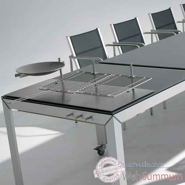 Table barbecue ExTempore Still Extremis Carree -STTBQ
