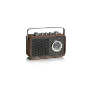 Radio am fm compacte portable noyer tangent -uno 2go-noy