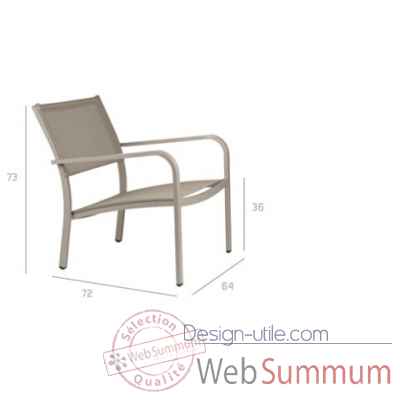Picass fauteuil Tribu -Tribu128