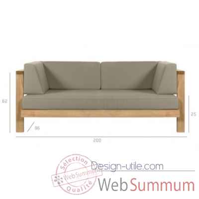 Pure sofa fauteuil 200cm Tribu -Tribu139