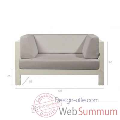 Pure sofa off-white fauteuil repas Tribu -Tribu146