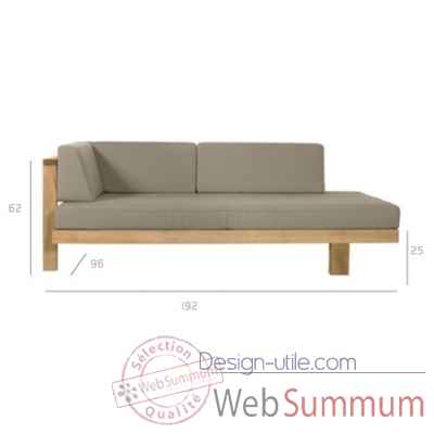 Pure sofa rmeridienne droite Tribu -Tribu144