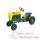 Tracteur  pdales vert jaune - 79603